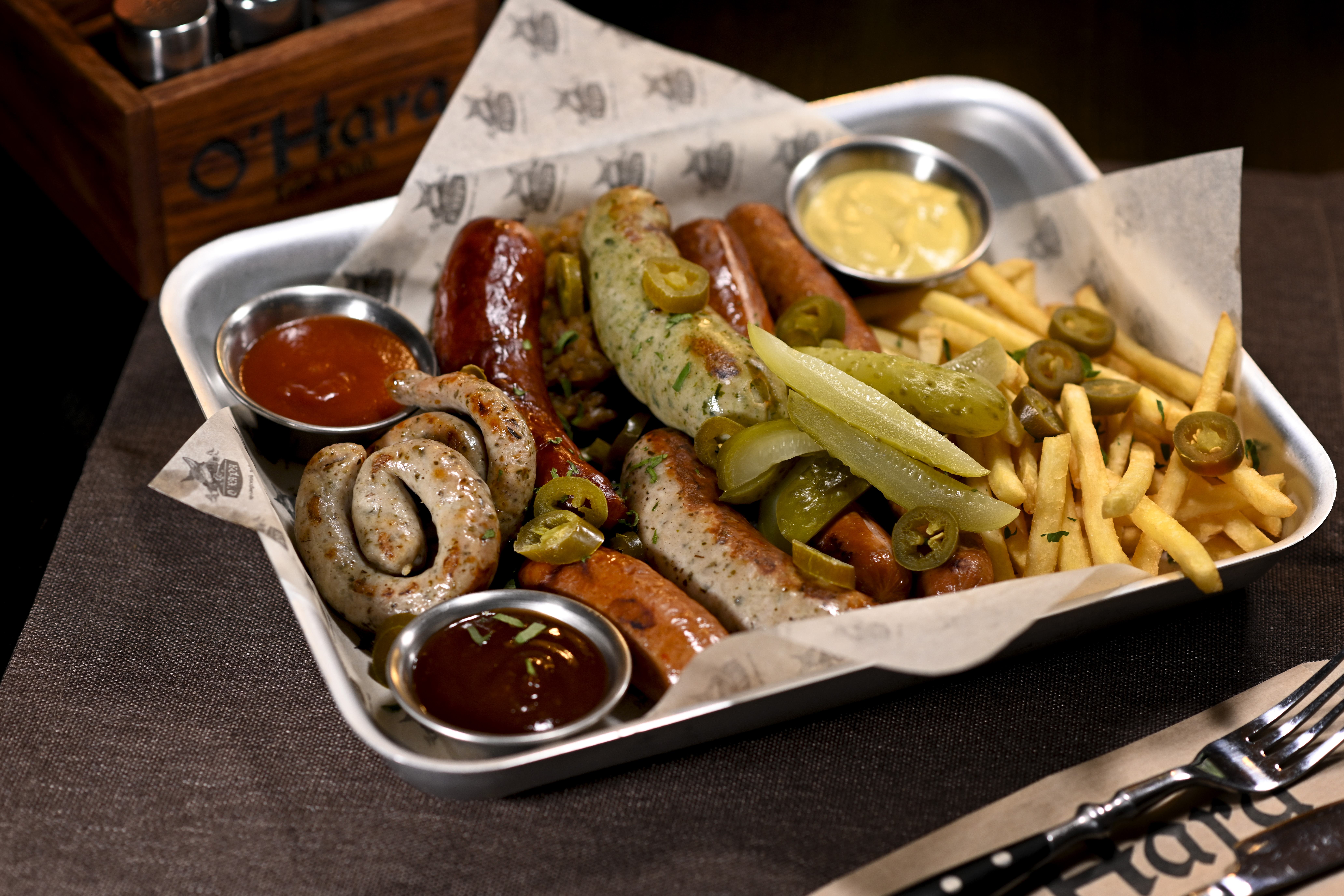 Ассорти из баварских колбасок